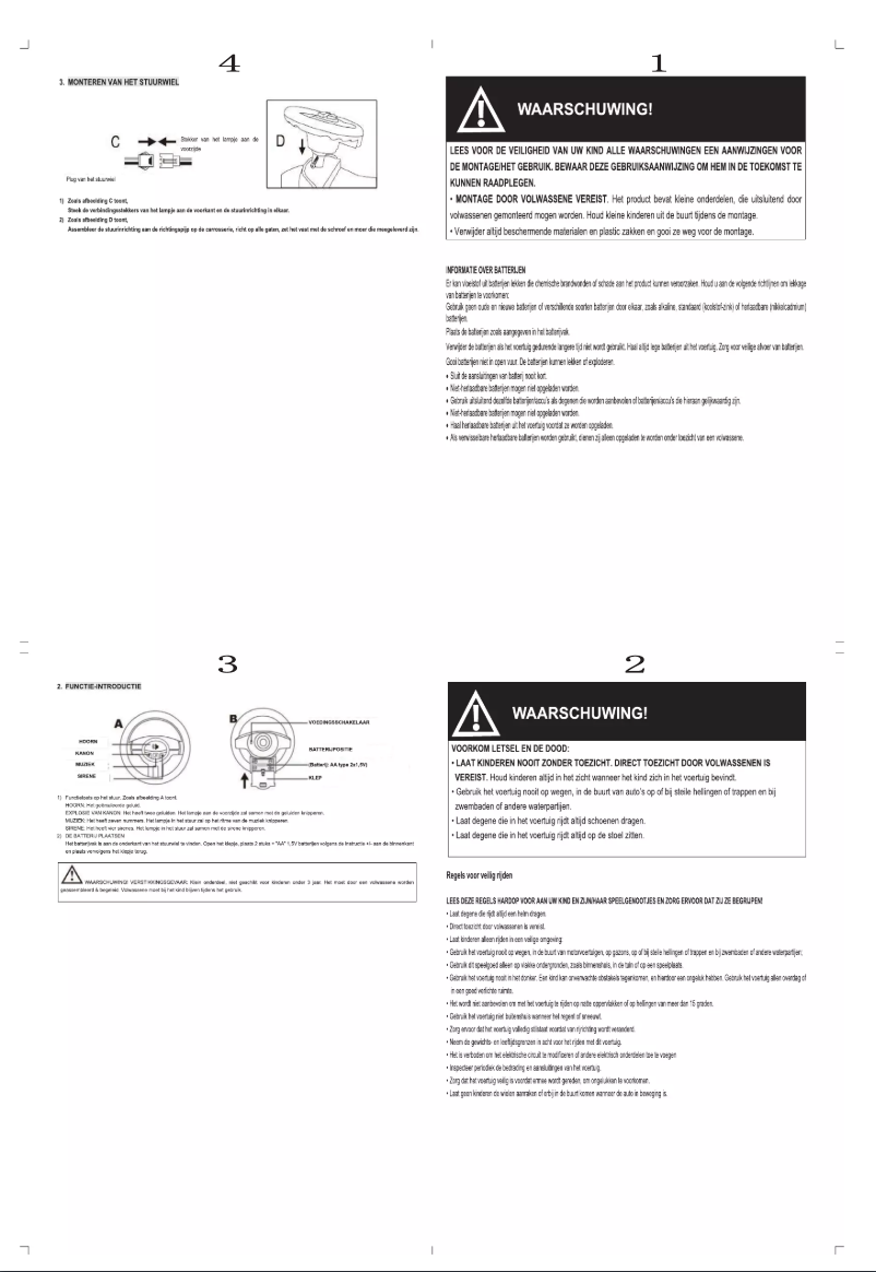 First page image of the manual for 5503