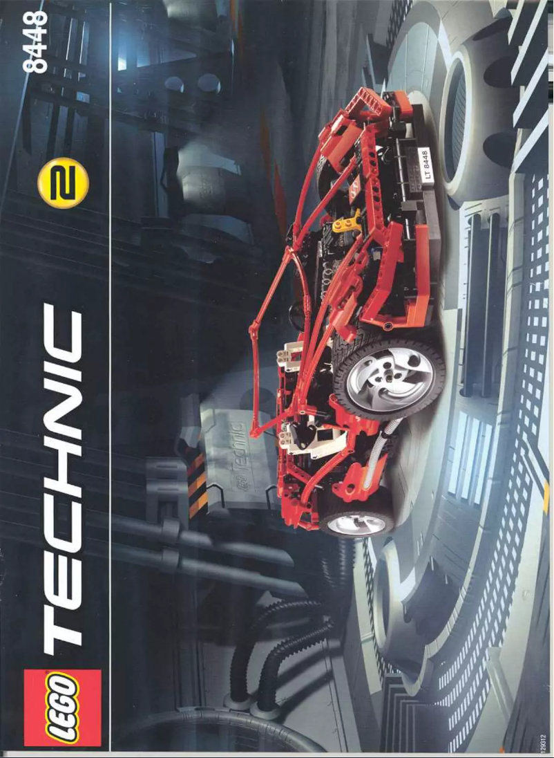 First page image of the manual for Technic 8448