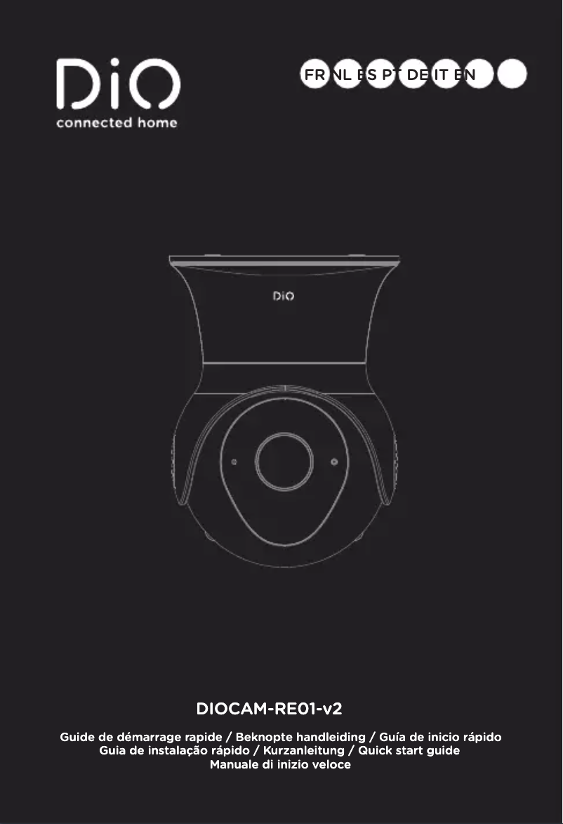 Page 1 of the manual User Manual DiO DIOCAM-RE01