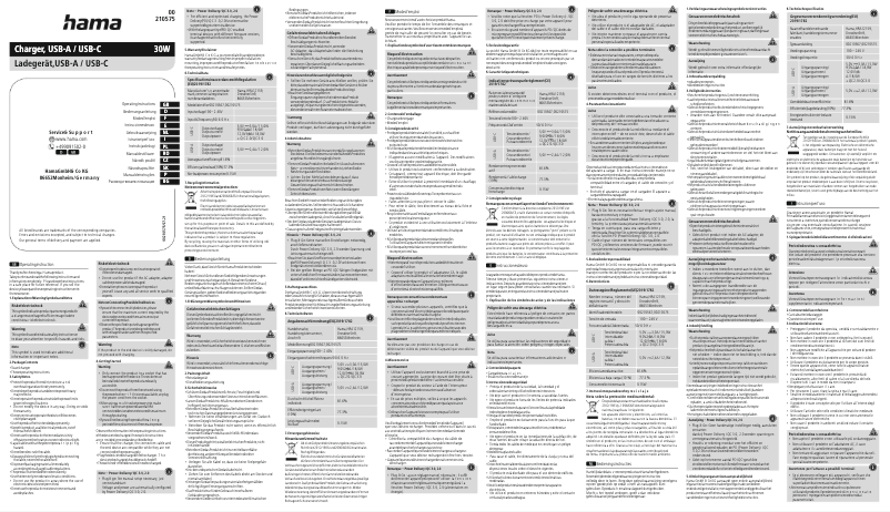 First page image of the manual for 00210575