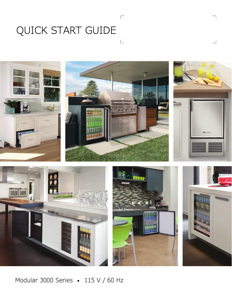 First page image of the manual for 3036WCWC