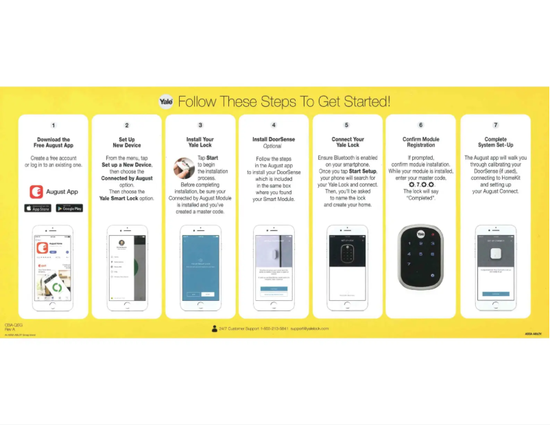 First page image of the manual for Real Living Assure Lock YRD216