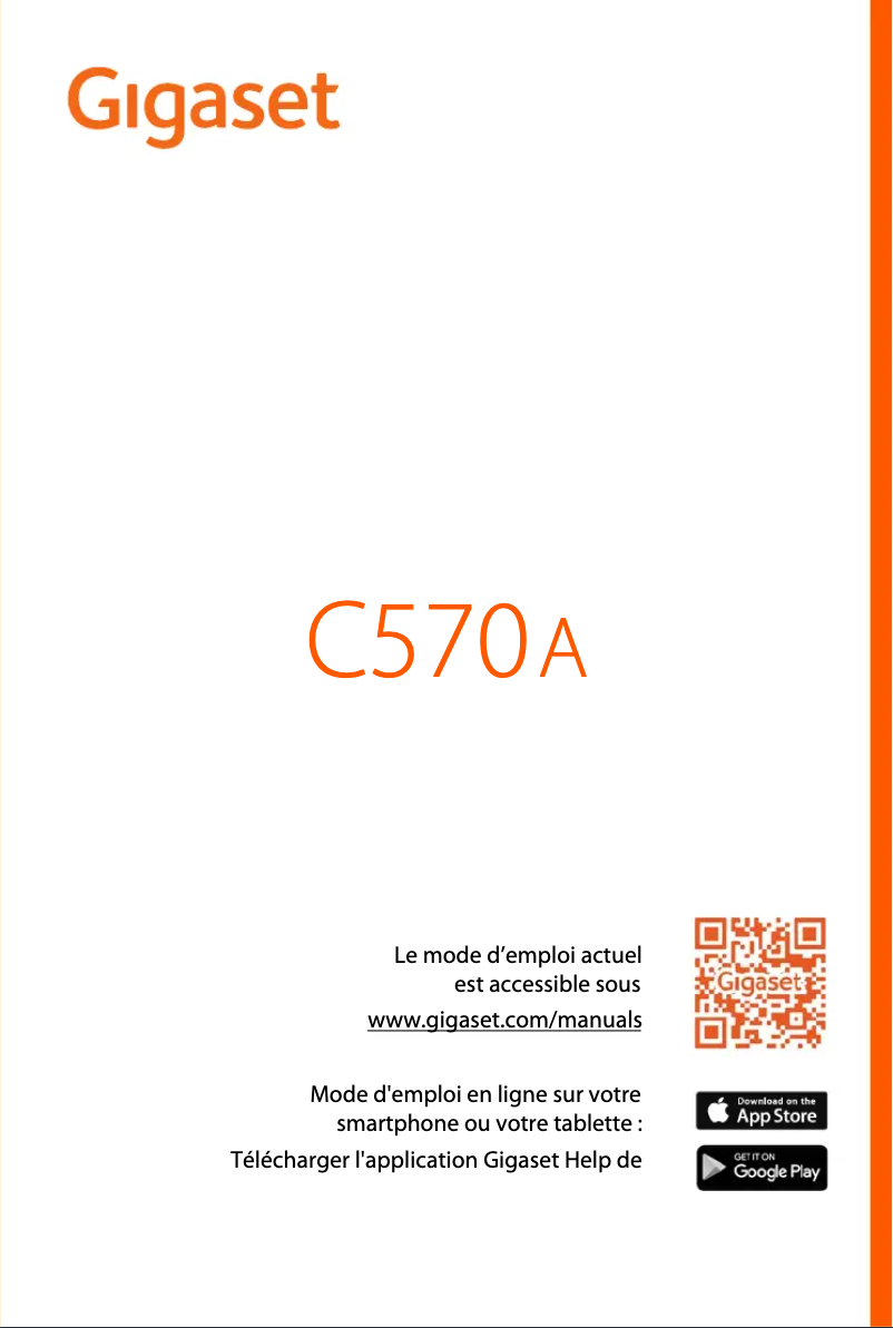 First page image of the manual for C570A