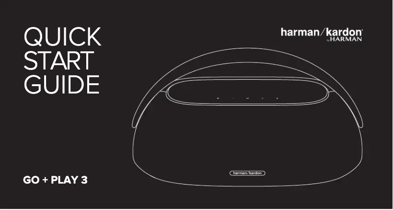 First page image of the manual for Go + Play 3