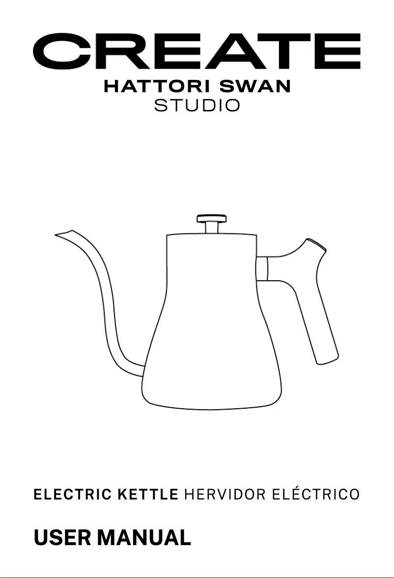 Page 1 of the manual User Manual Create HATTORI SWAN