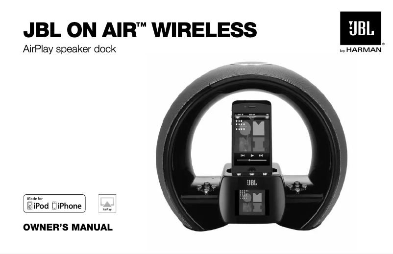 First page image of the manual for On Air Wireless