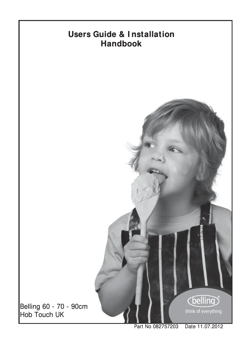 First page image of the manual for CH90TX