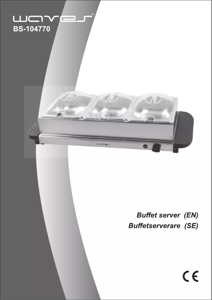 Image de la première page du manuel de l'appareil BS-104770