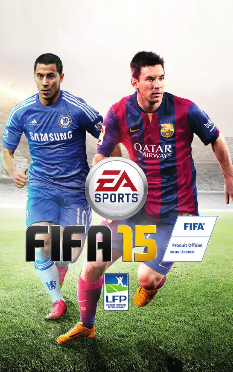 Image de la première page du manuel de l'appareil Fifa 15 (PC)