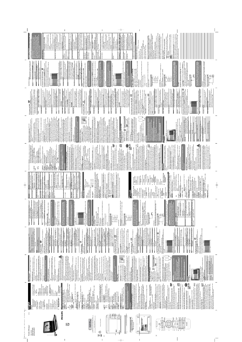 First page image of the manual for PET735