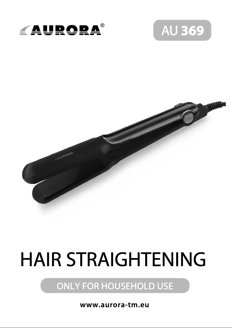 First page image of the manual for AU 369