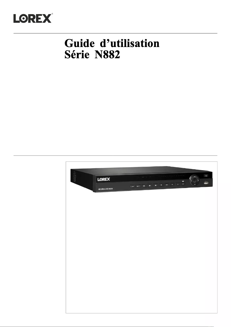 First page image of the manual for N882A64B