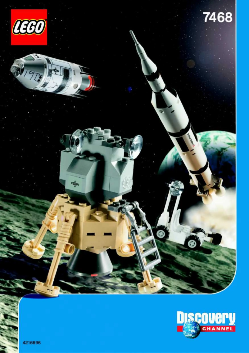 Page 1 of the manual User Manual Lego Saturn V Moon Mission