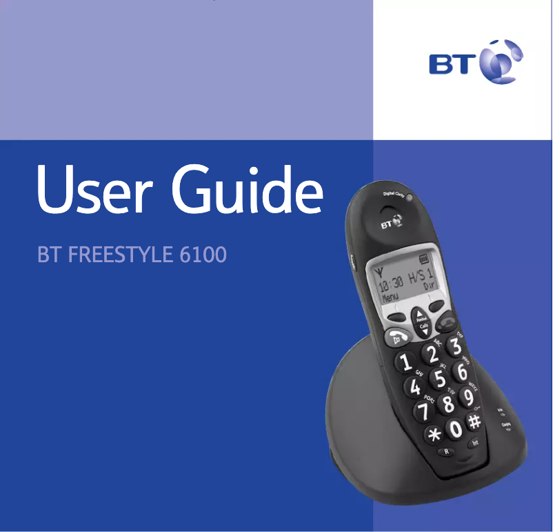 First page image of the manual for Freestyle 6100