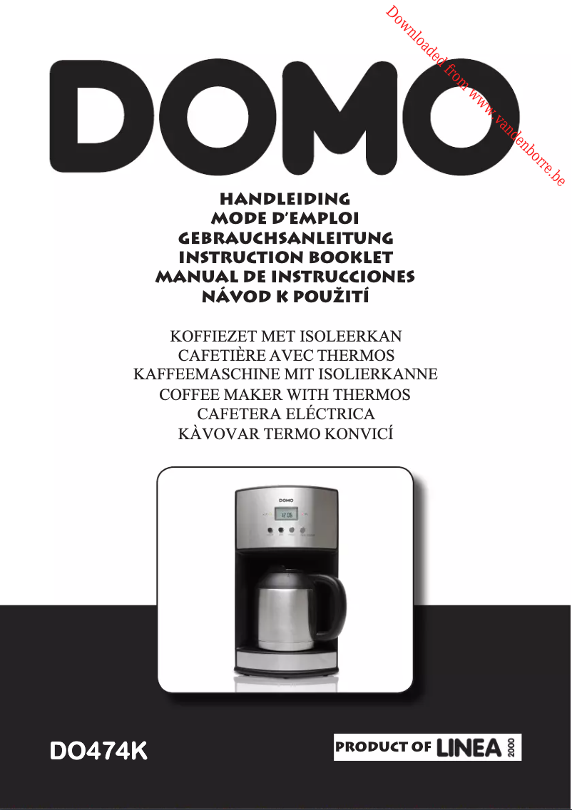 Page 1 of the manual User Manual Domo DO473K