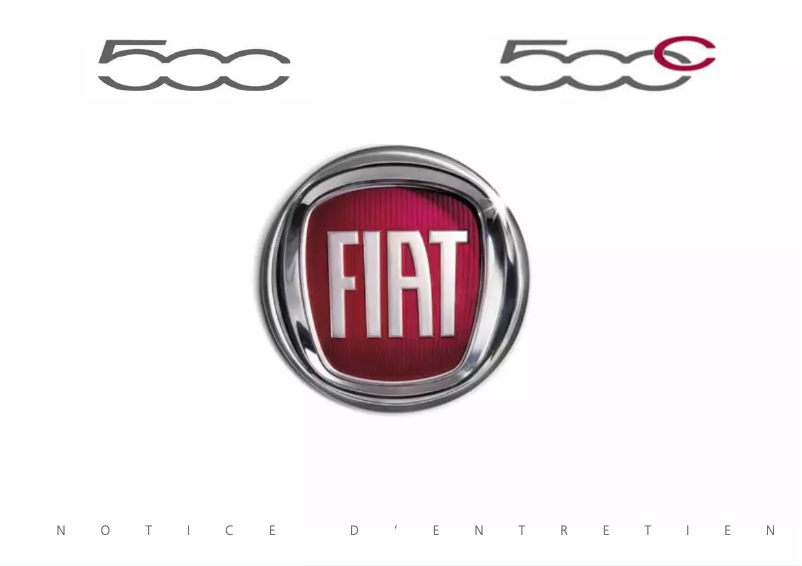 Page 1 of the manual User Manual Fiat 500L Living (2018)