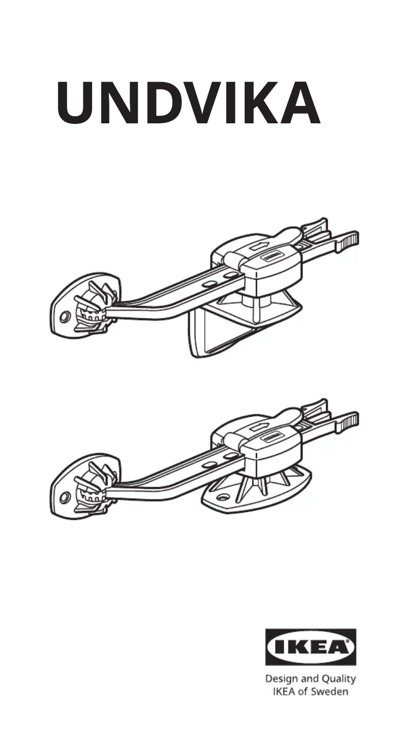 First page image of the manual for UNDVIKA 004.879.06