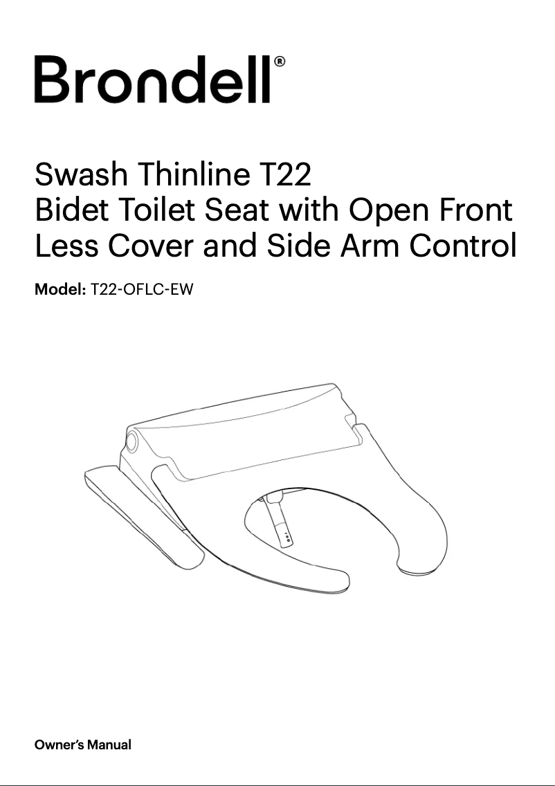 First page image of the manual for Swash Thinline T22-OFLC-EW