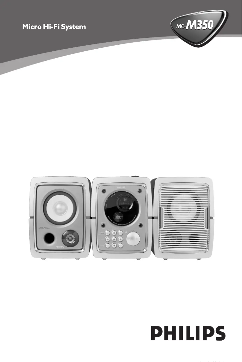 First page image of the manual for MC-M350