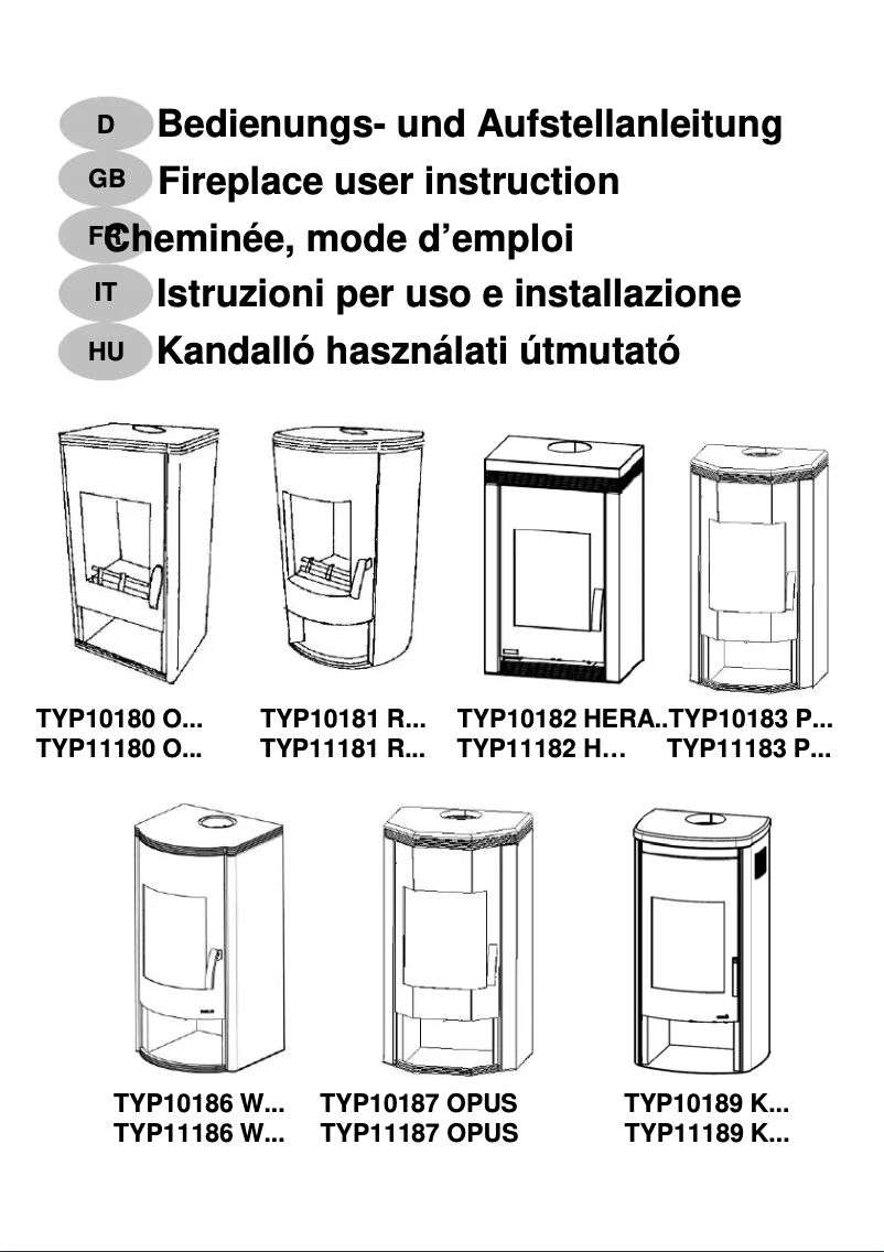 First page image of the manual for Yara
