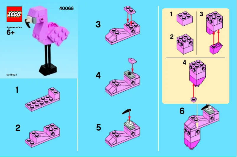 First page image of the manual for Monthly Minibuild Aug 2013