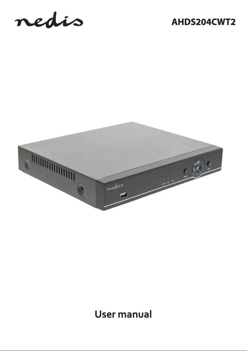 First page image of the manual for AHDS204CWT2