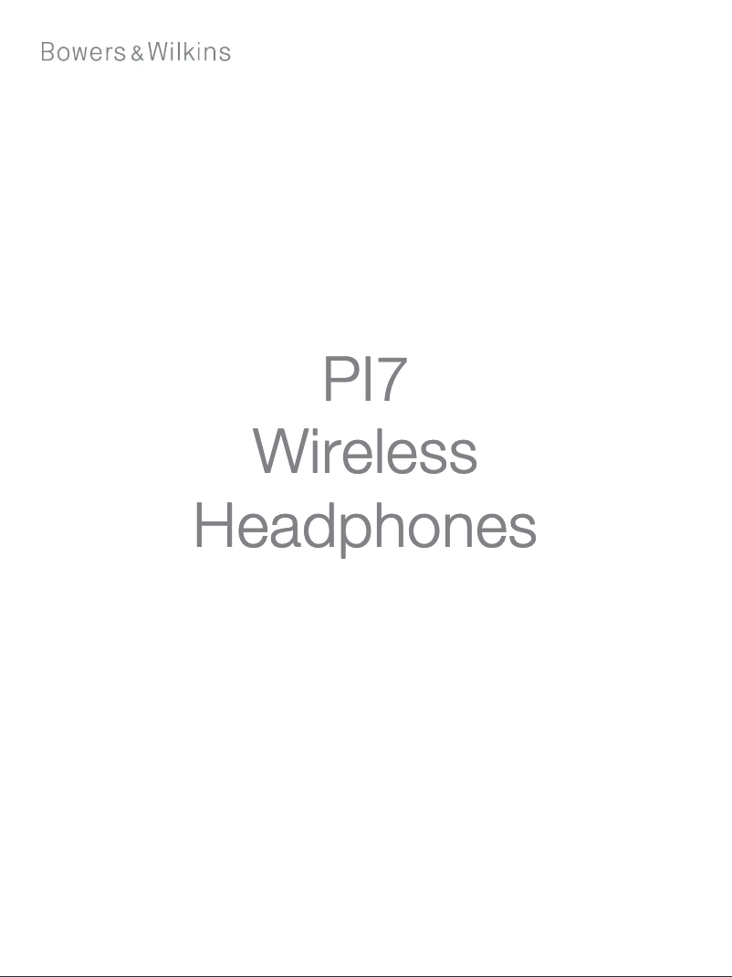 First page image of the manual for PI7