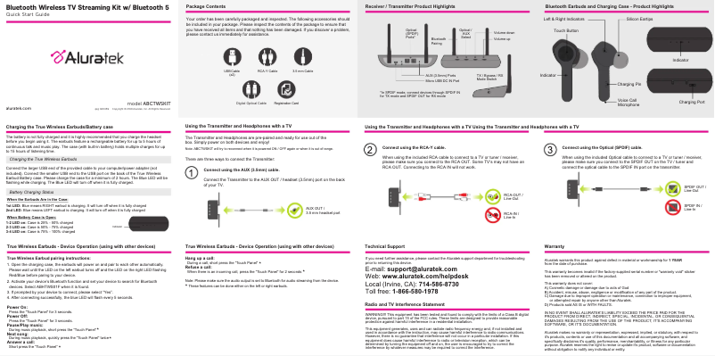 First page image of the manual for ABCTWSKIT