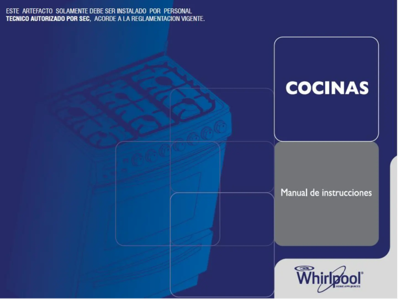 Page 1 of the manual User Manual Whirlpool WST803AIX