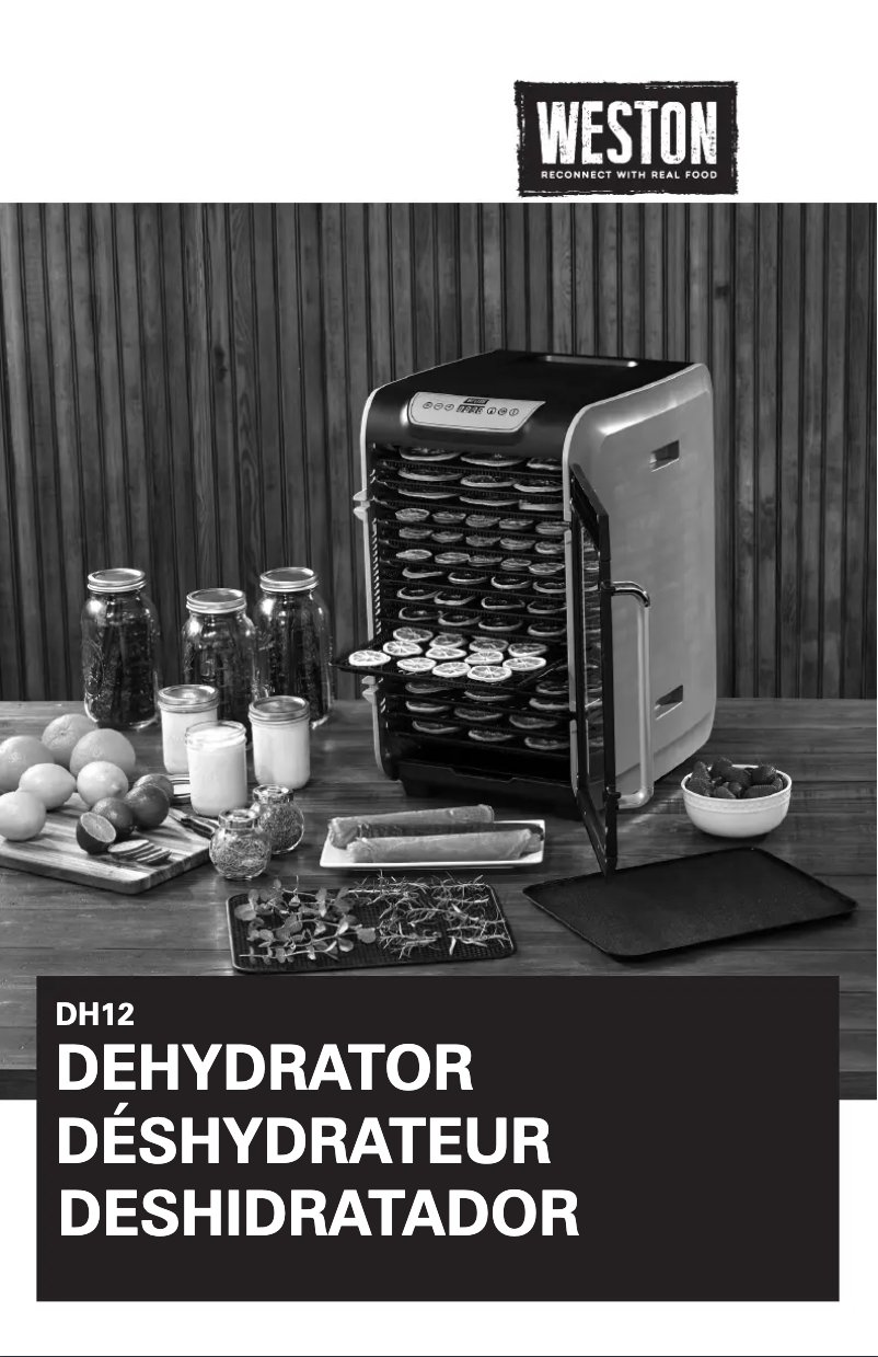 First page image of the manual for DH12