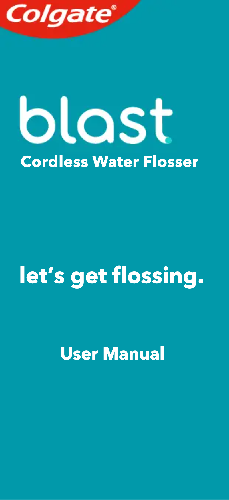 First page image of the manual for Blast