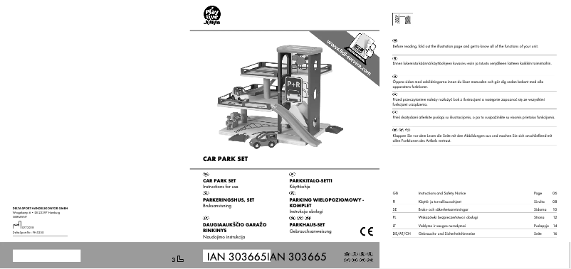 Page 1 of the manual User Manual Playtive IAN 303665