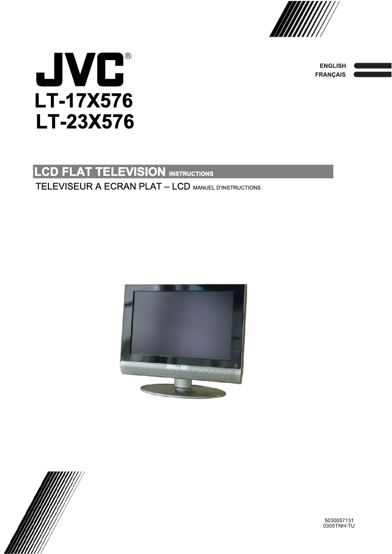 First page image of the manual for LT-17X576