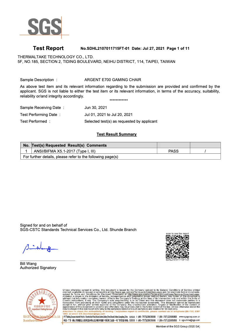 Page 1 de la notice Manuel utilisateur Thermaltake ARGENT E700
