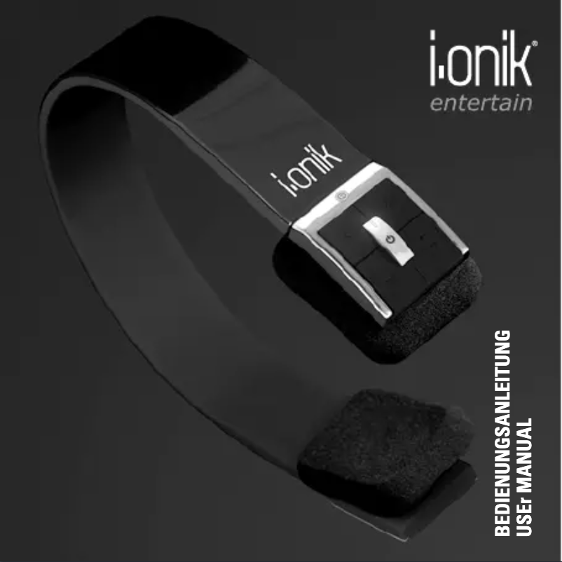 First page image of the manual for i.onik BTH-002