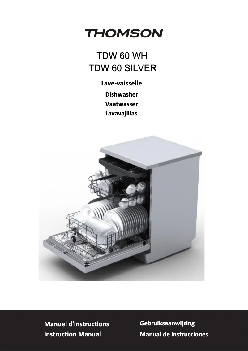 First page image of the manual for TDW 60 Silver