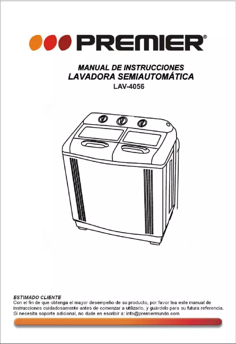 First page image of the manual for LAV-4056
