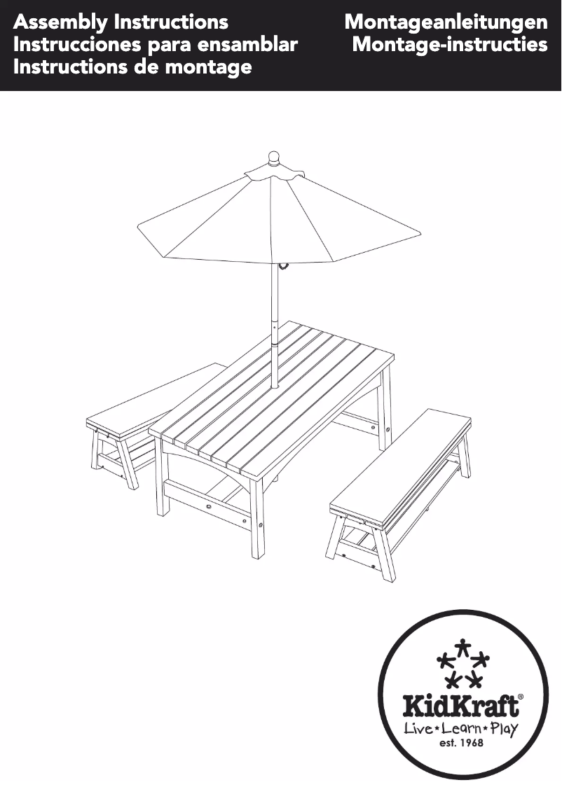 Page 1 of the manual User Manual KidKraft 00500