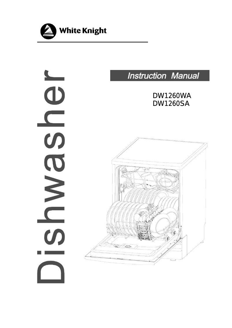First page image of the manual for DW1260