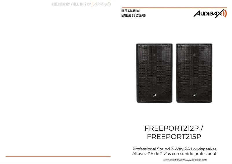 First page image of the manual for Freeport 212P