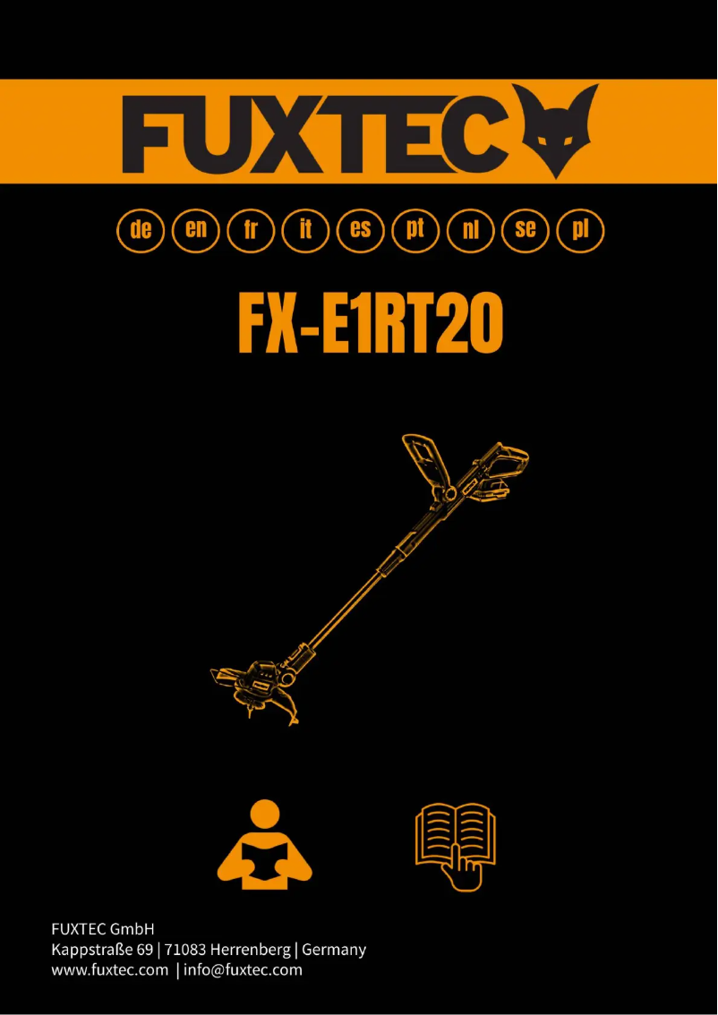 Page 1 of the manual User Manual Fuxtec FX-E1RT20
