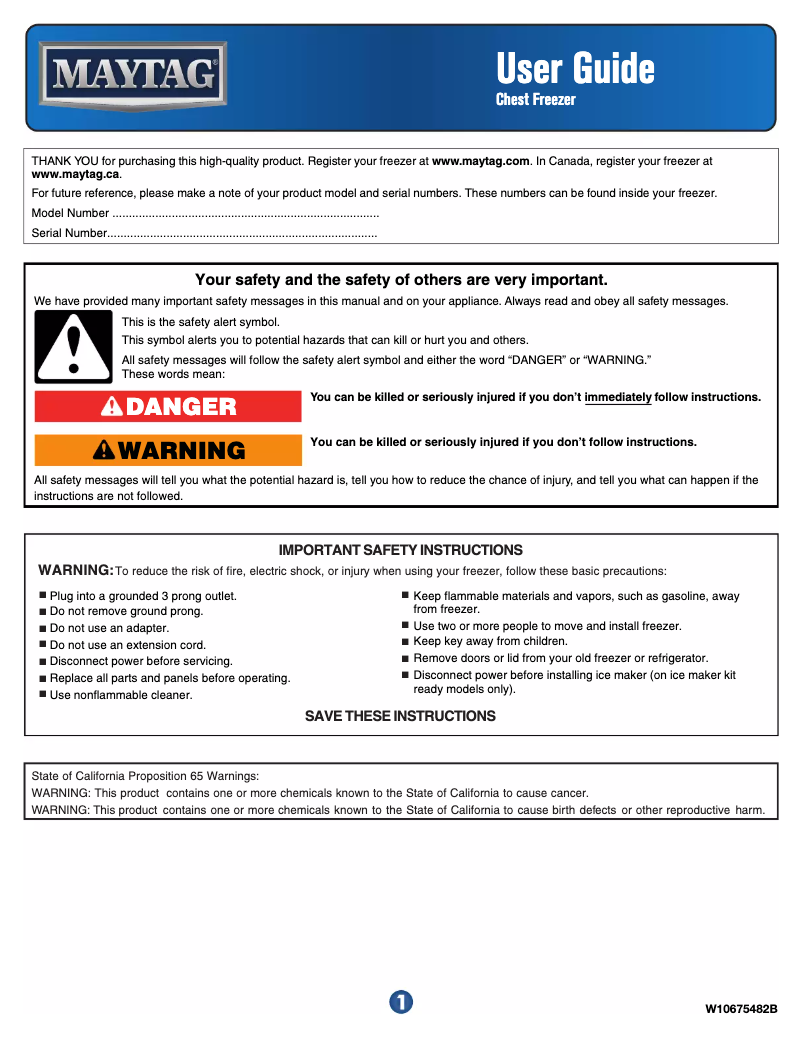 First page image of the manual for MZC31T15D