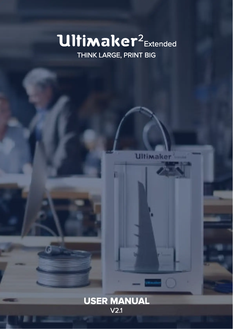 First page image of the manual for 2 Extended