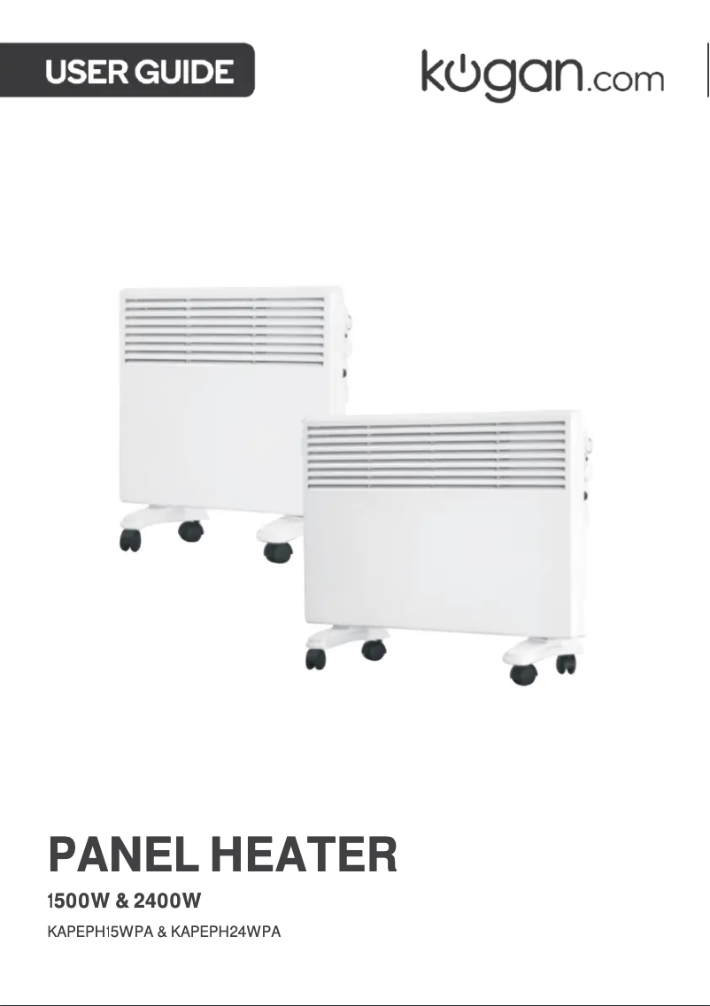 Page 1 of the manual User Manual Kogan KAPEPH15WPA