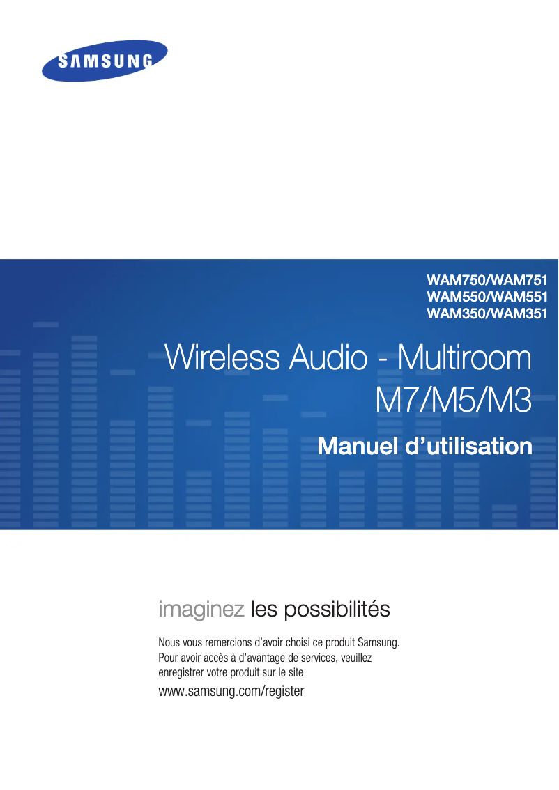 Page 1 of the manual User Manual Samsung WAM750