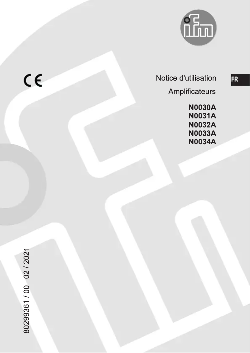 First page image of the manual for N0031A