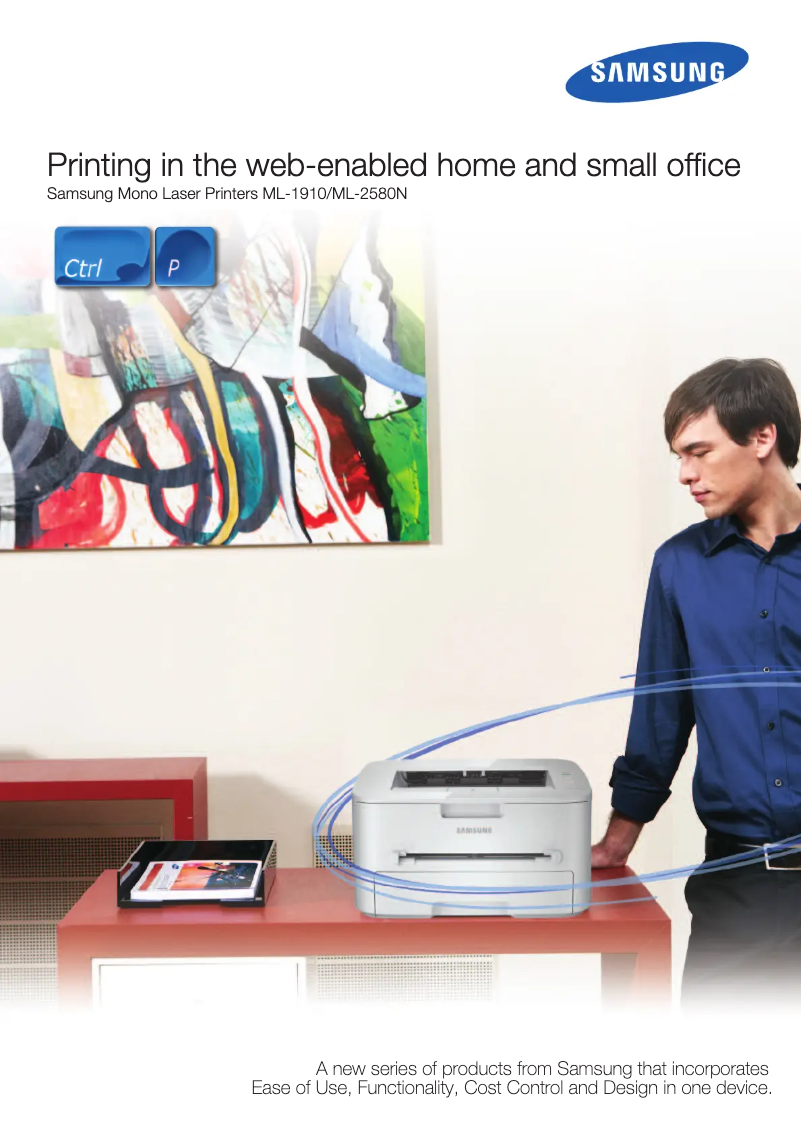 Page 1 of the manual User Manual Samsung ML-1910