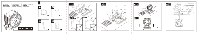 Page 1 of the manual User Manual Mars Gaming MCPUARGB