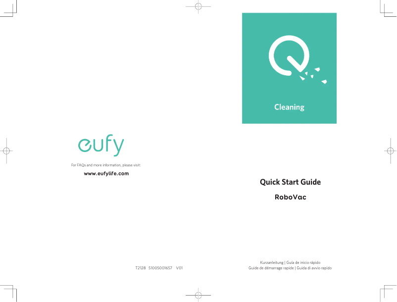 Image de la première page du manuel de l'appareil RoboVac 15C Max