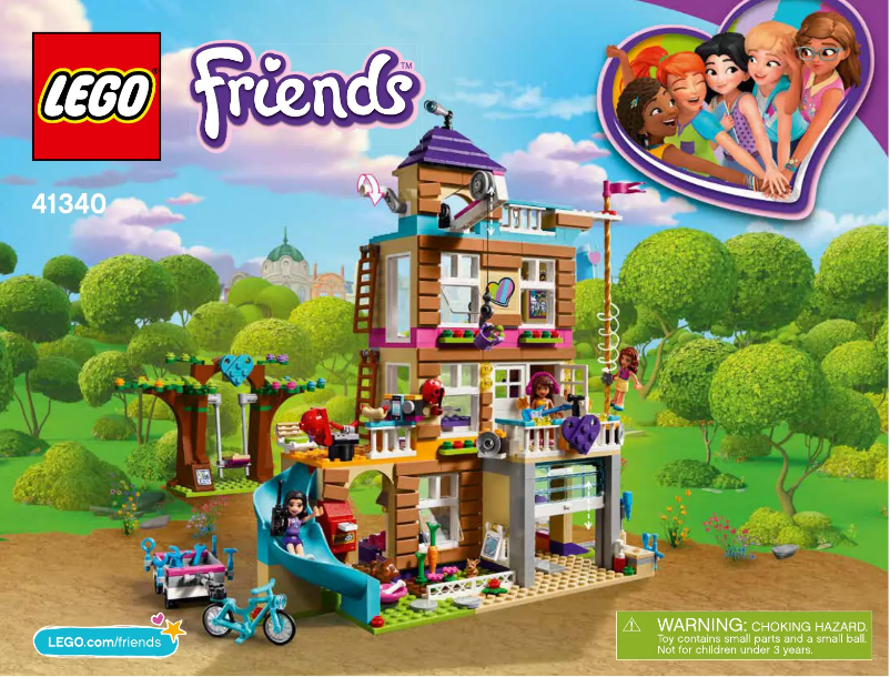 Page 1 of the manual User Manual Lego Friends 41340